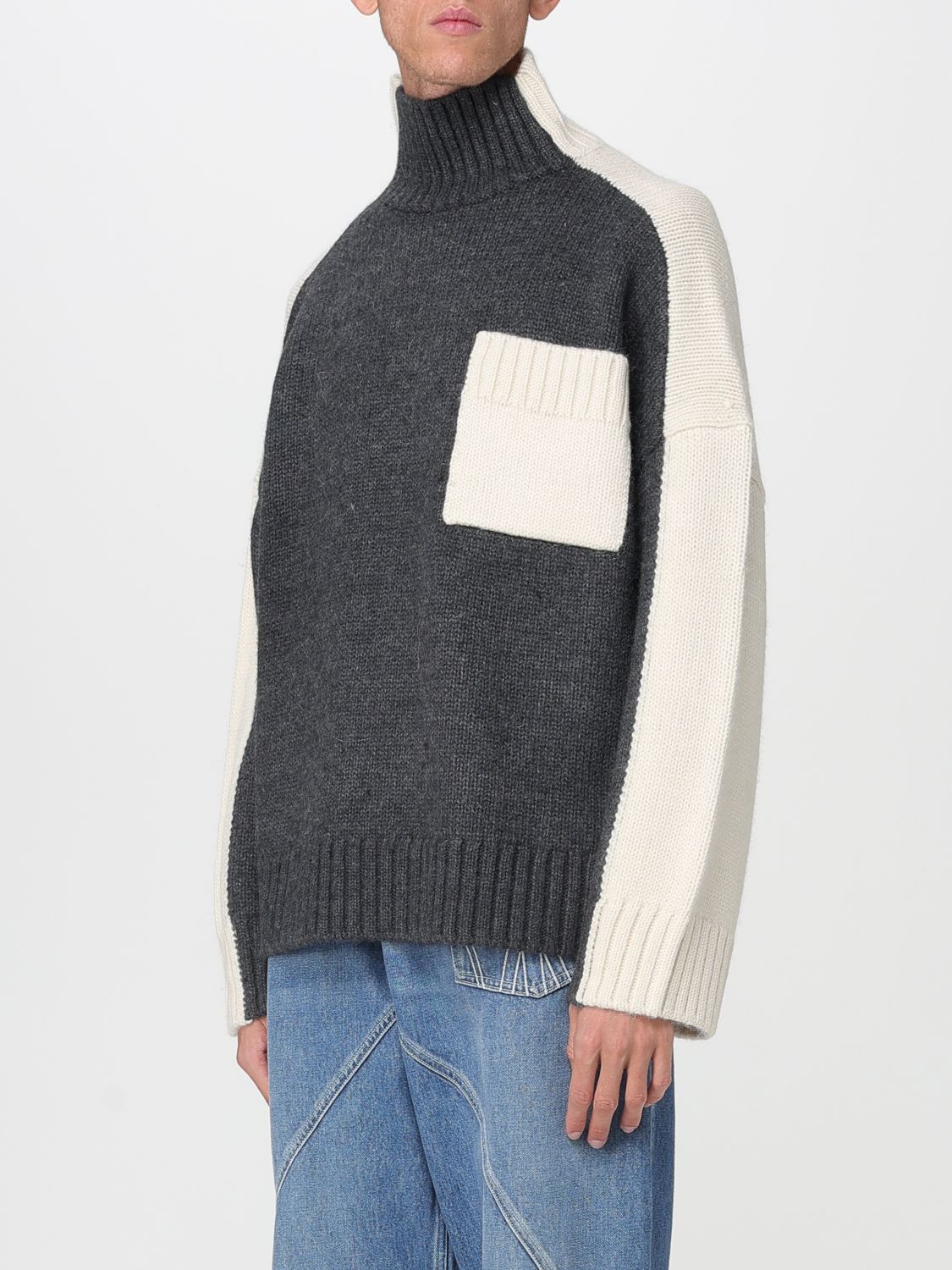 Cardigan Men color Grey