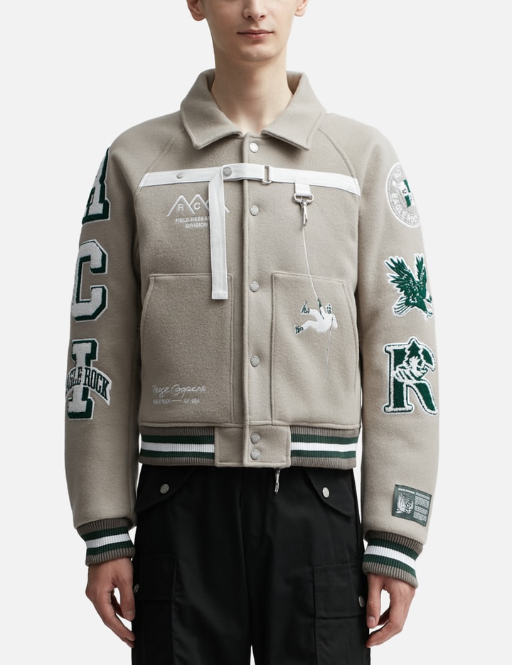 RESEARCH DIVISION WOOL VARSITY JACKET