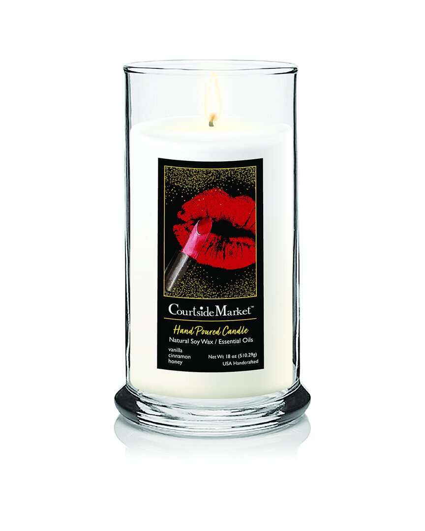Red Lips Soy Wax Candle