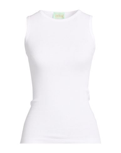 Woman Tank top White Size M Cotton