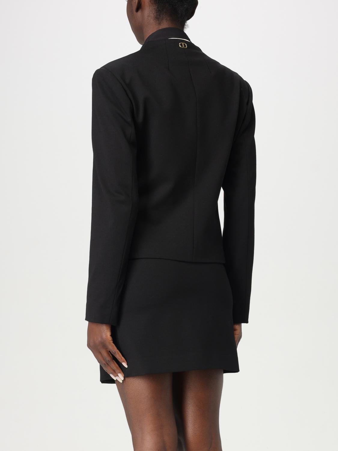 Jewel buttons blazer - Black