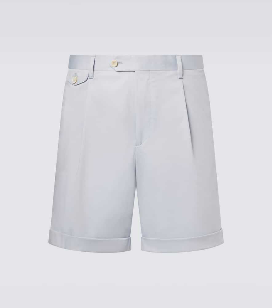 Cotton-blend shorts