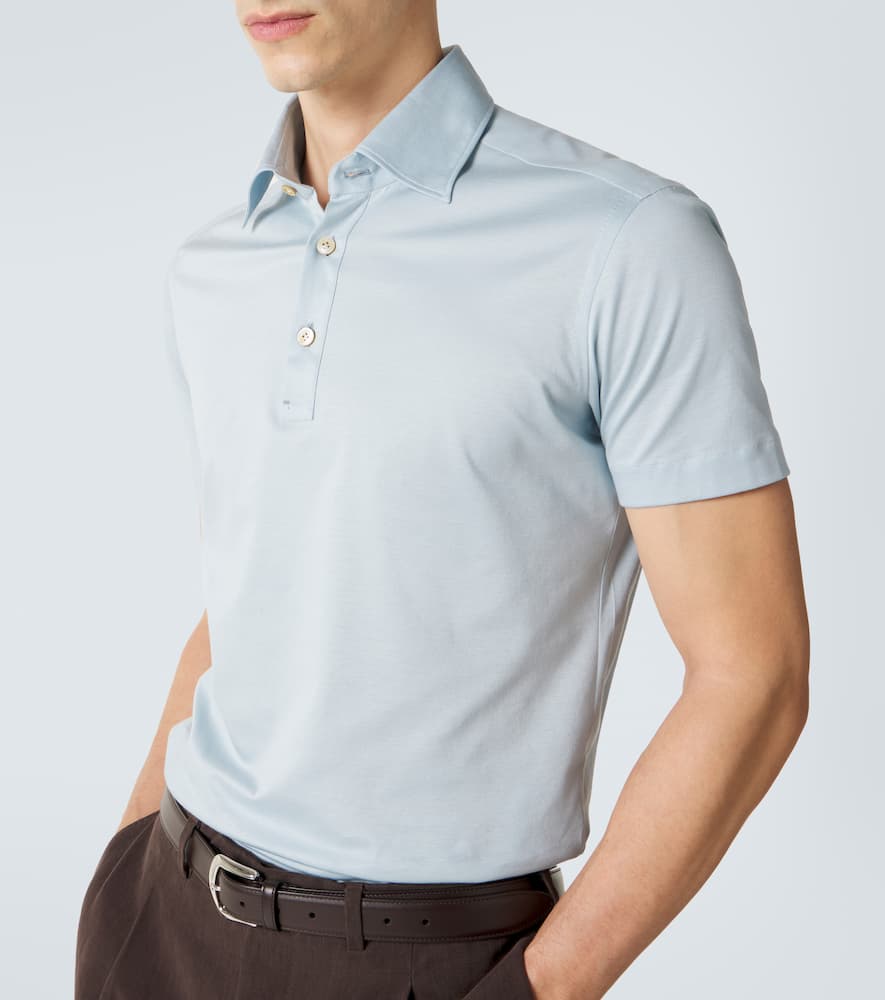 Cotton polo shirt