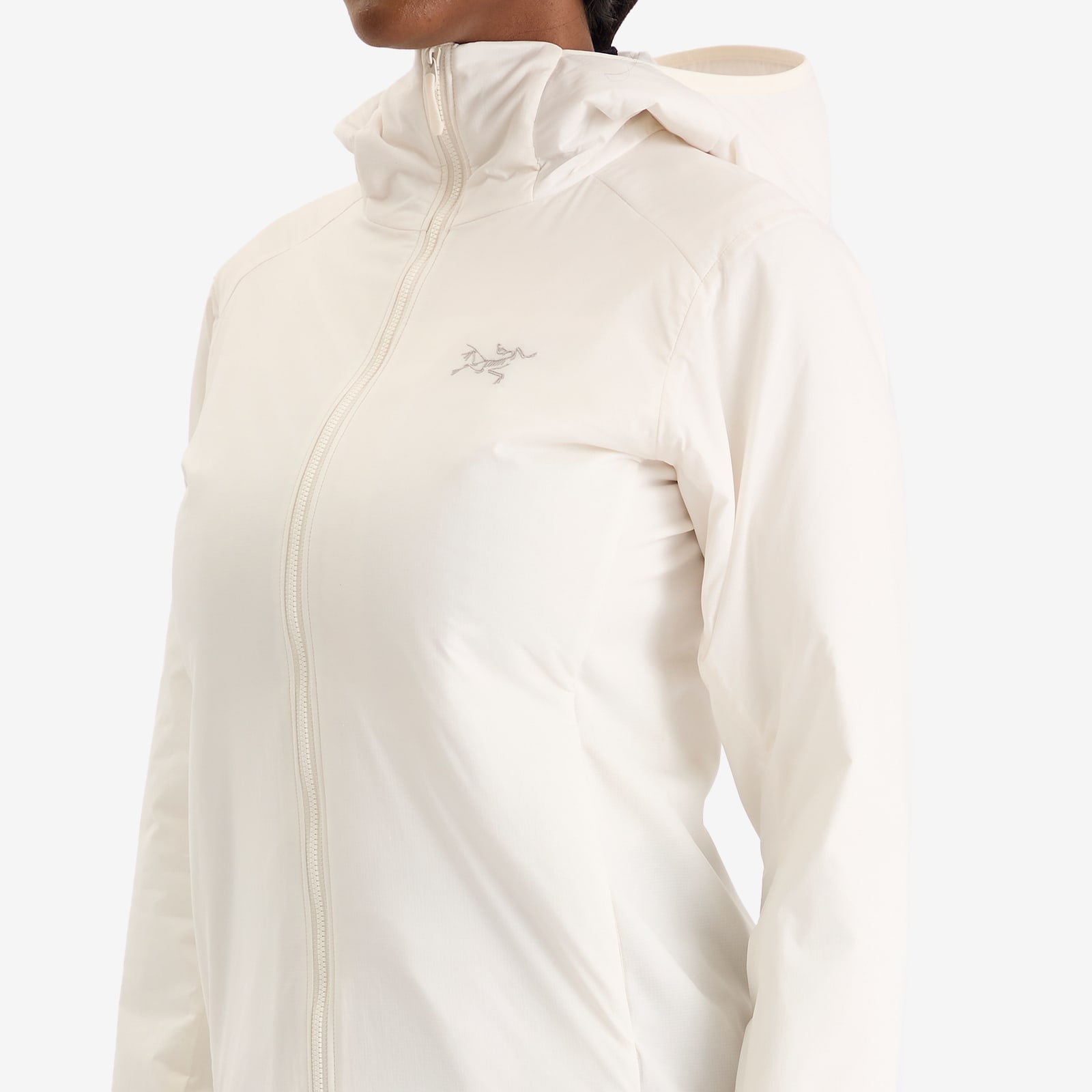 Women's Atom Hoody in Arctic Silk