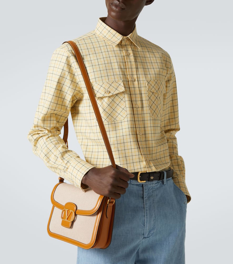 Checked cotton shirt