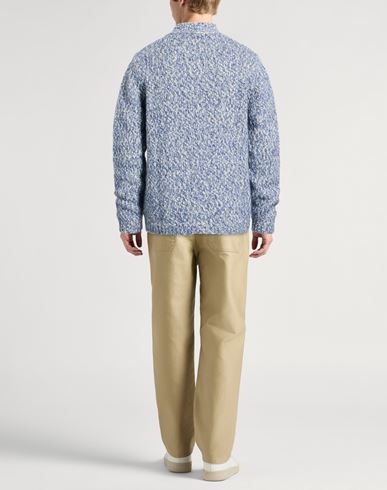 Lab Man Cardigan Blue Size L Wool, Recycled nylon, Baby alpaca wool