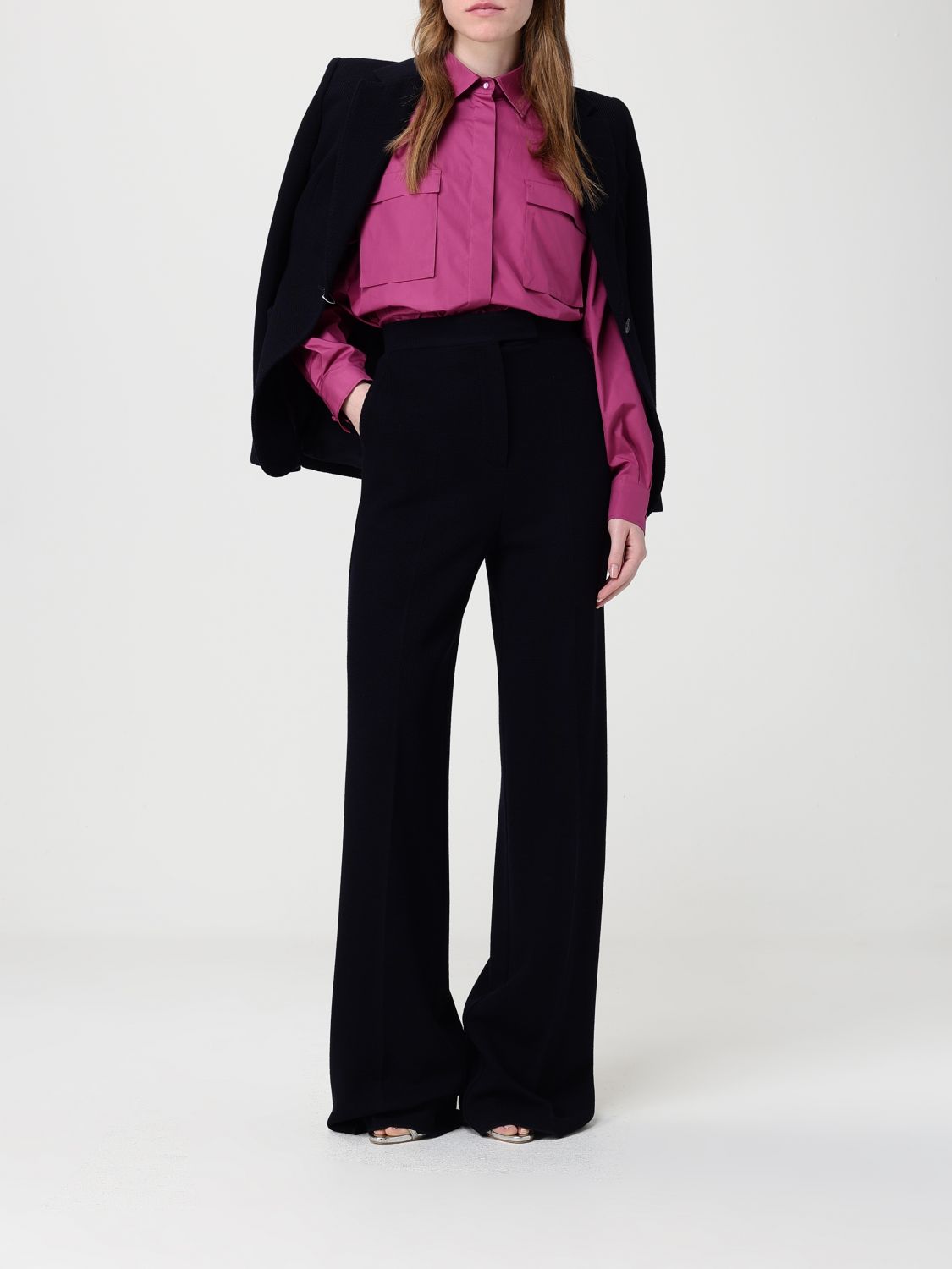 Shirt Woman color Fuchsia
