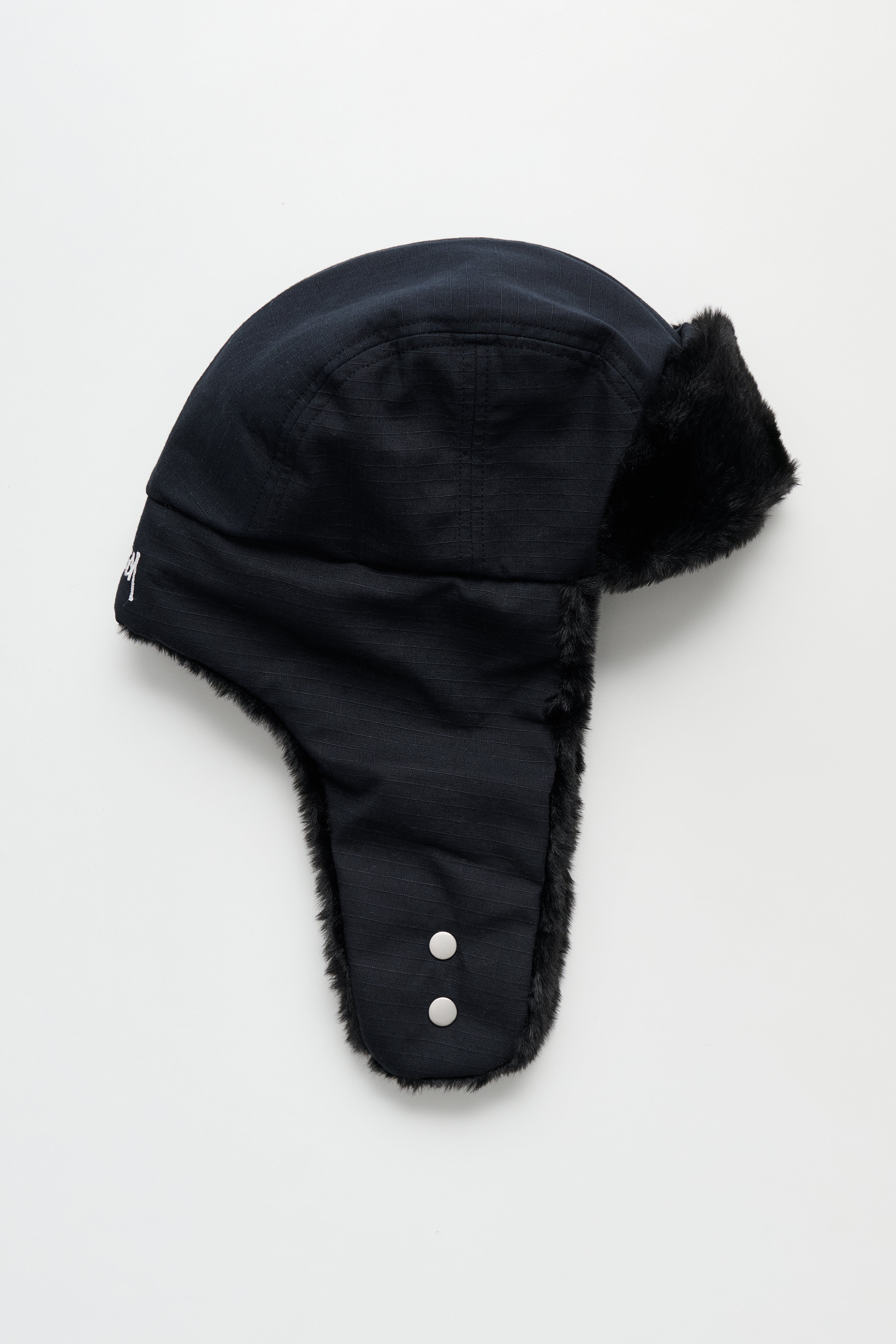 Stüssy Trapper Cap Black