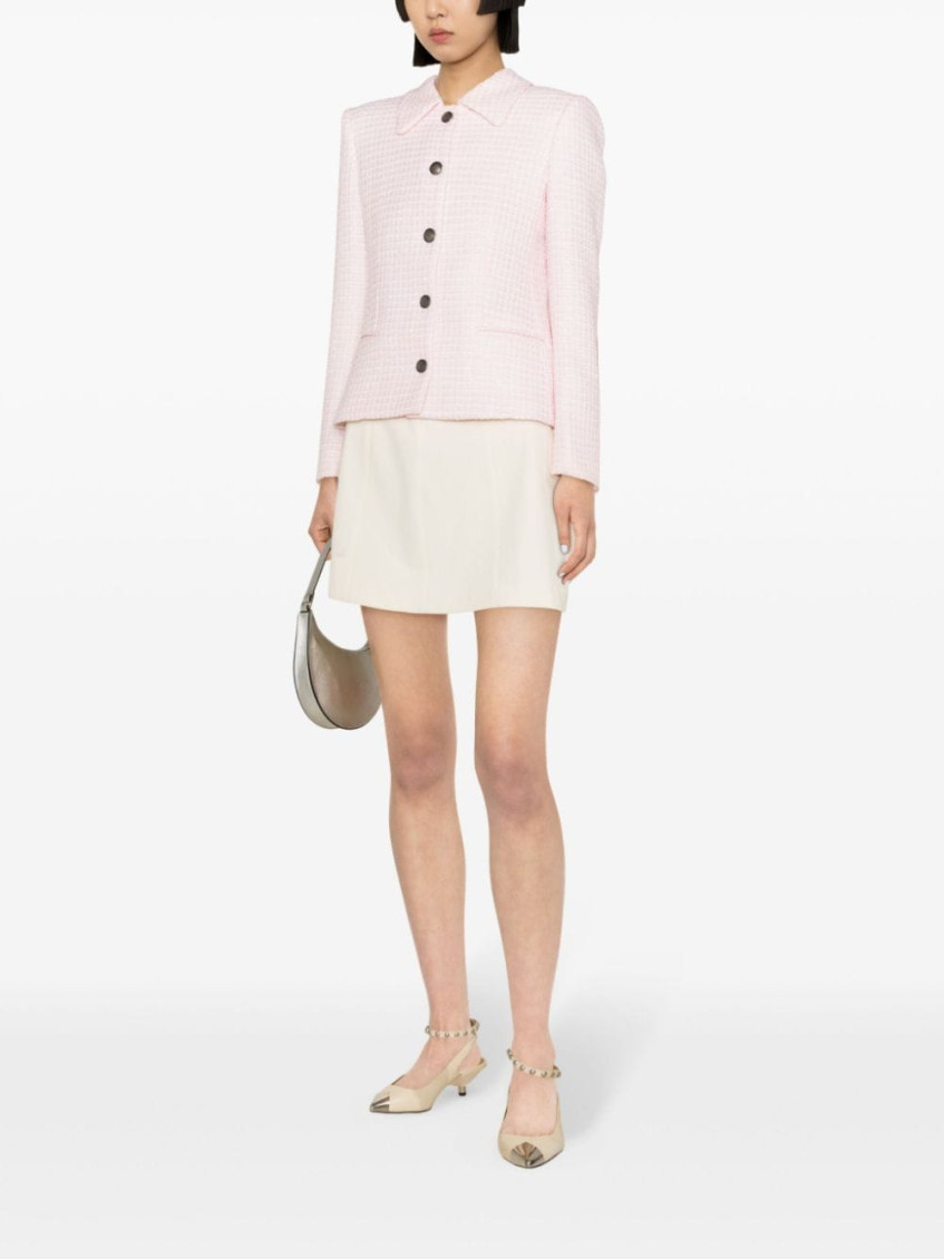 Light Pink Tweed Blazer