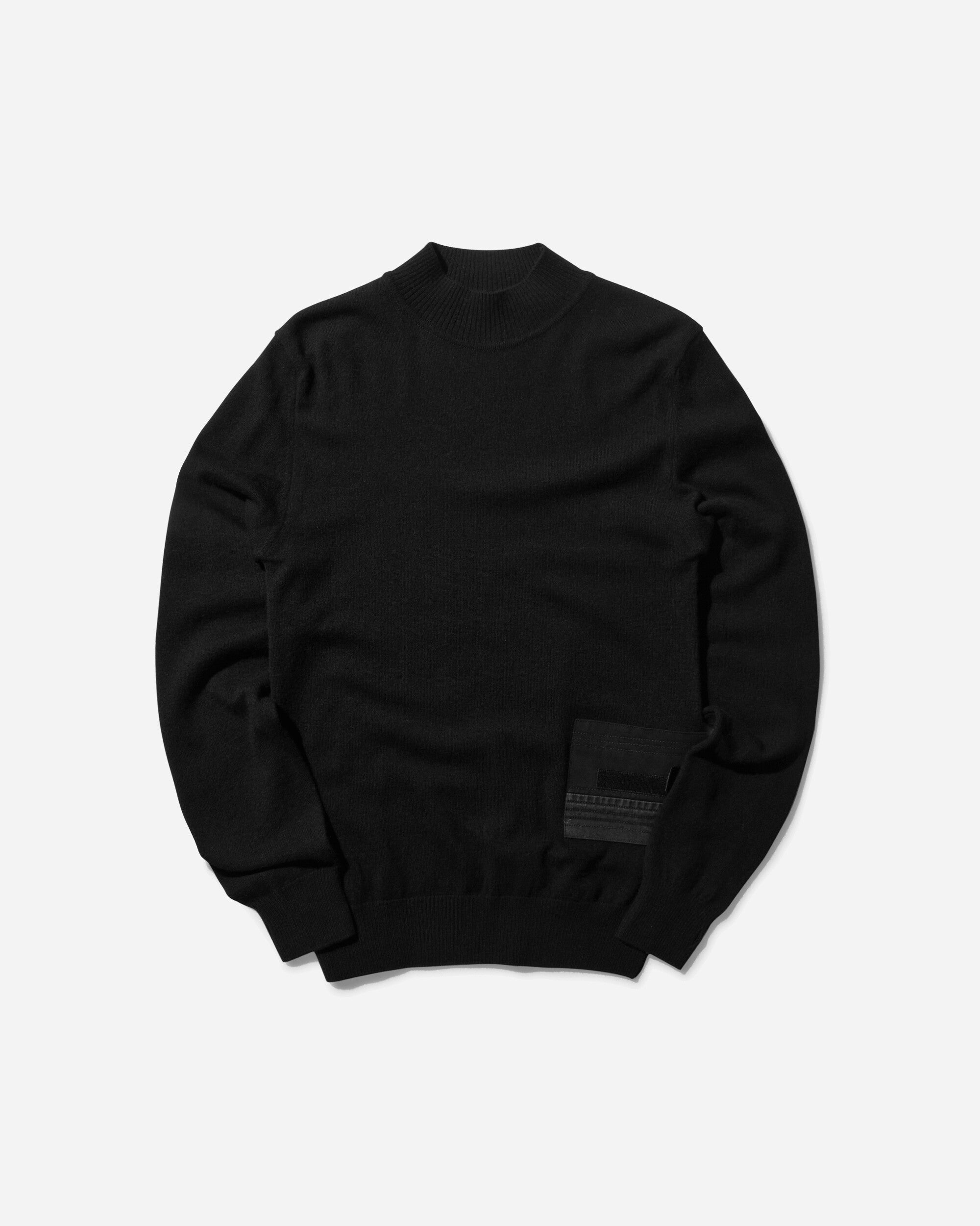 Women s Military Turtleneck Sweater with Gloves Black
