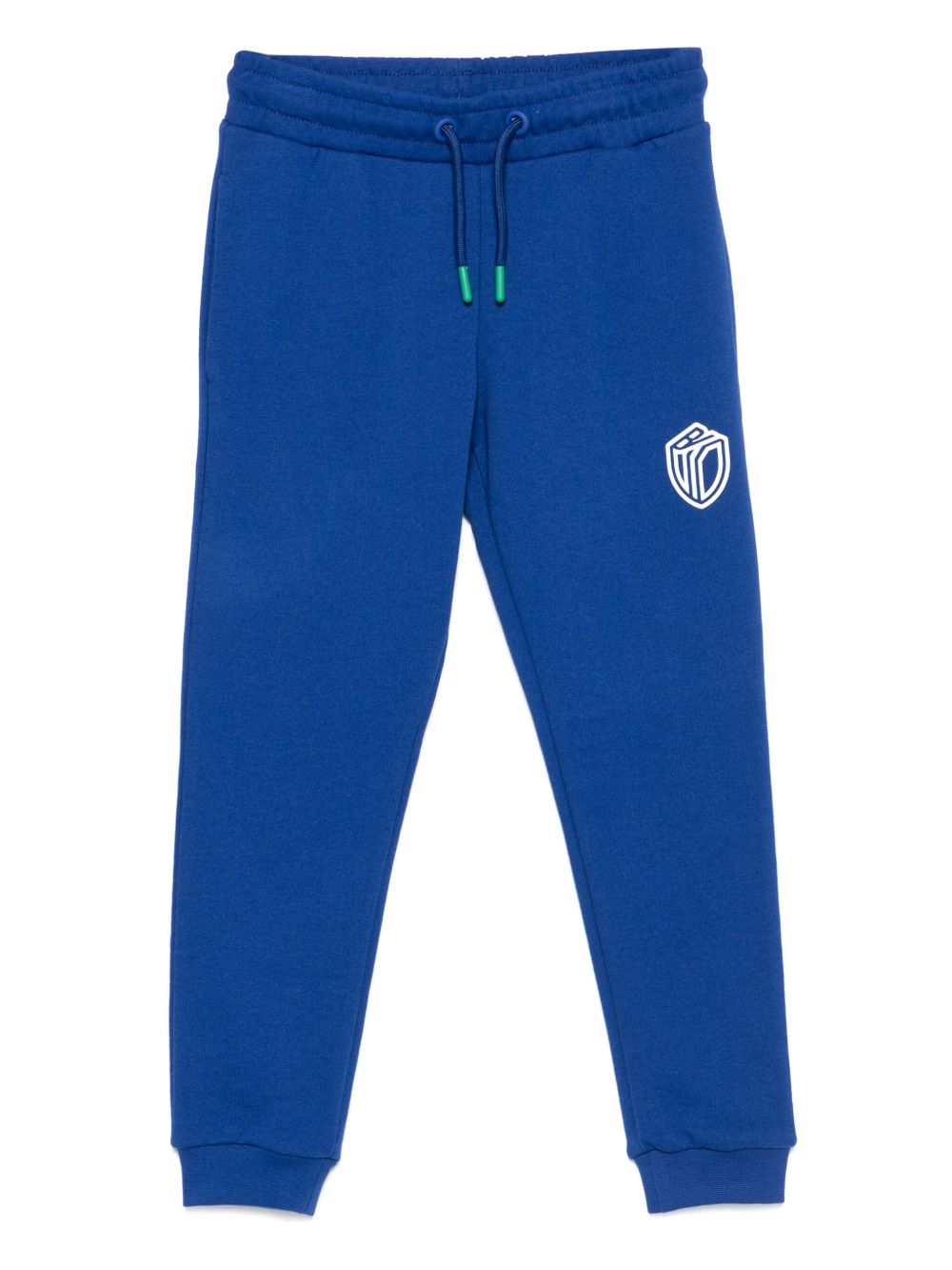 Logo-print track pants - Blue