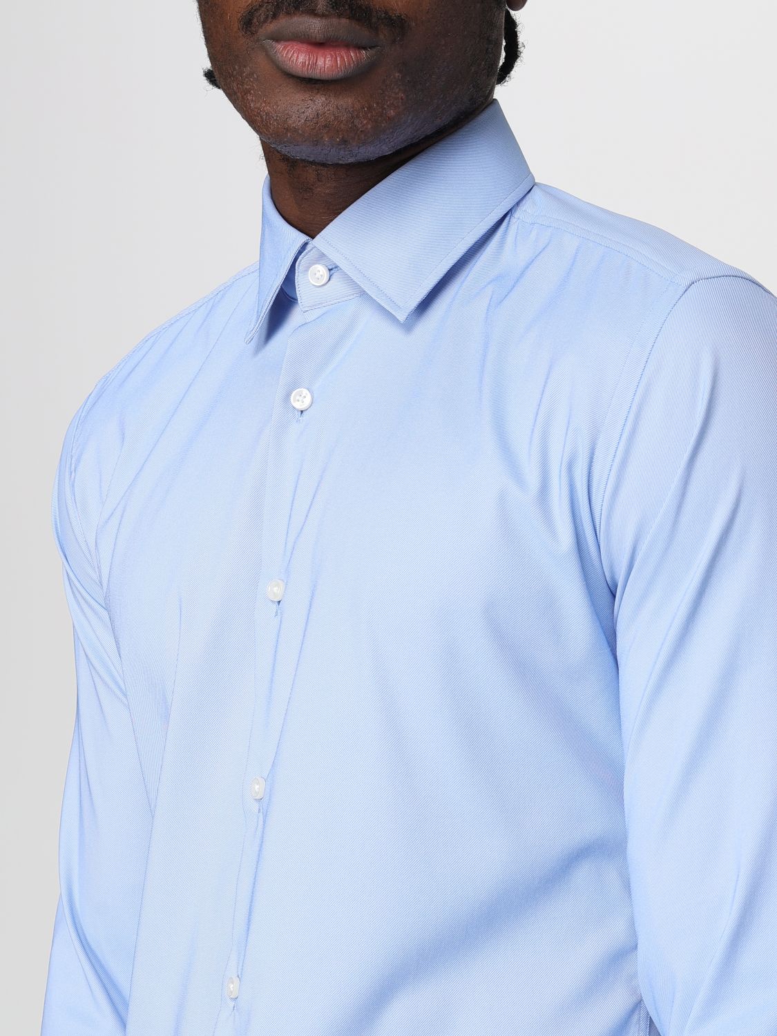 Shirt Men color Blue