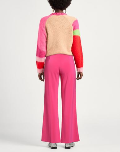 Woman Pants Fuchsia Size 6 Viscose, Polyamide, Elastane