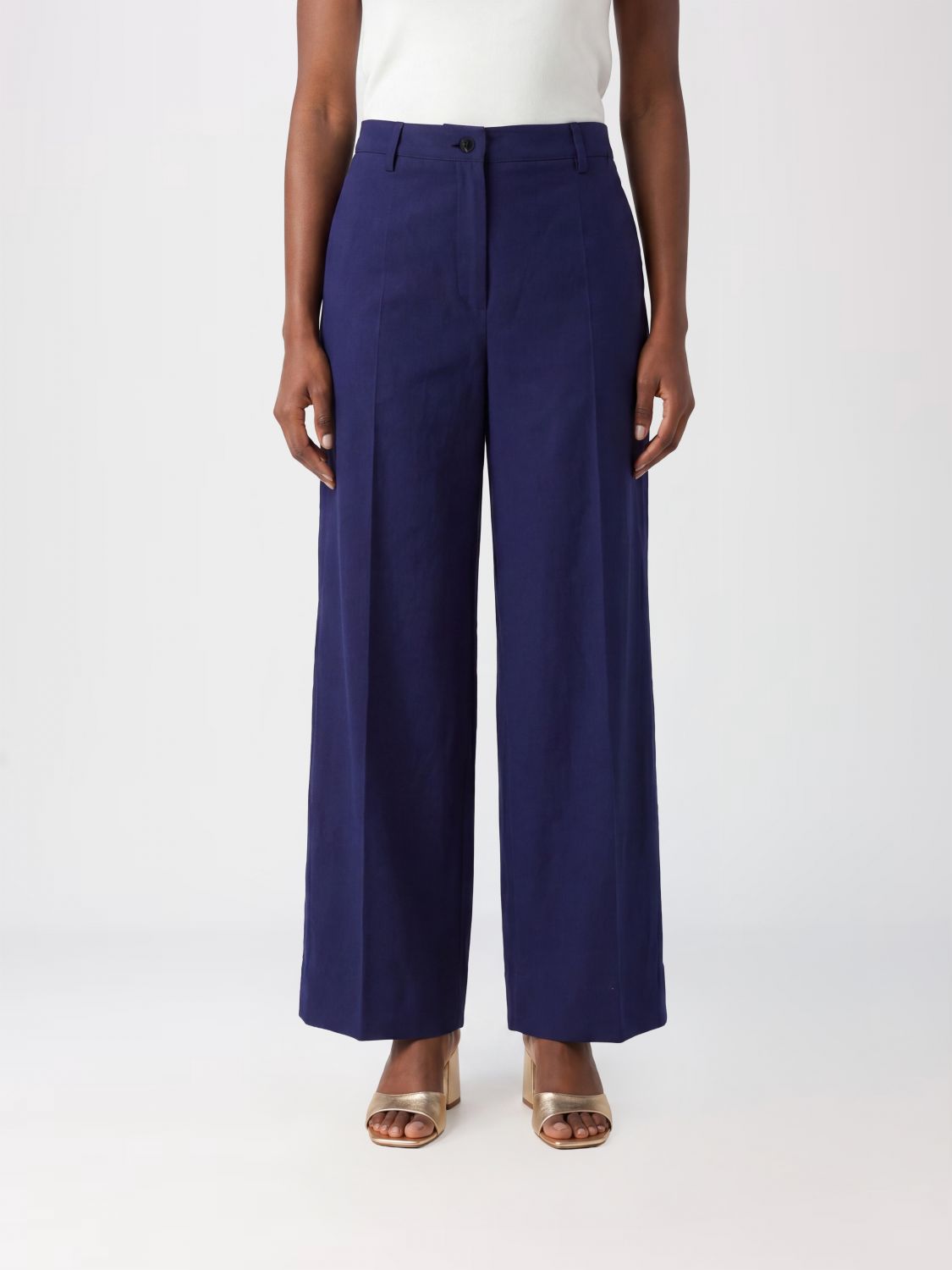 Pants Woman color Blue