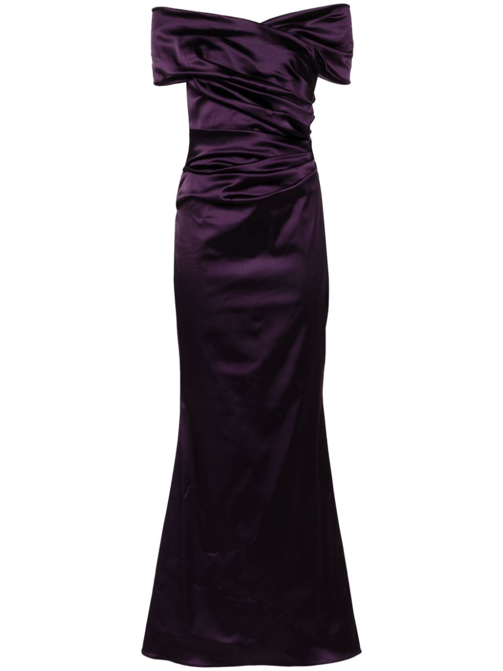 Sheath maxi dress - Purple