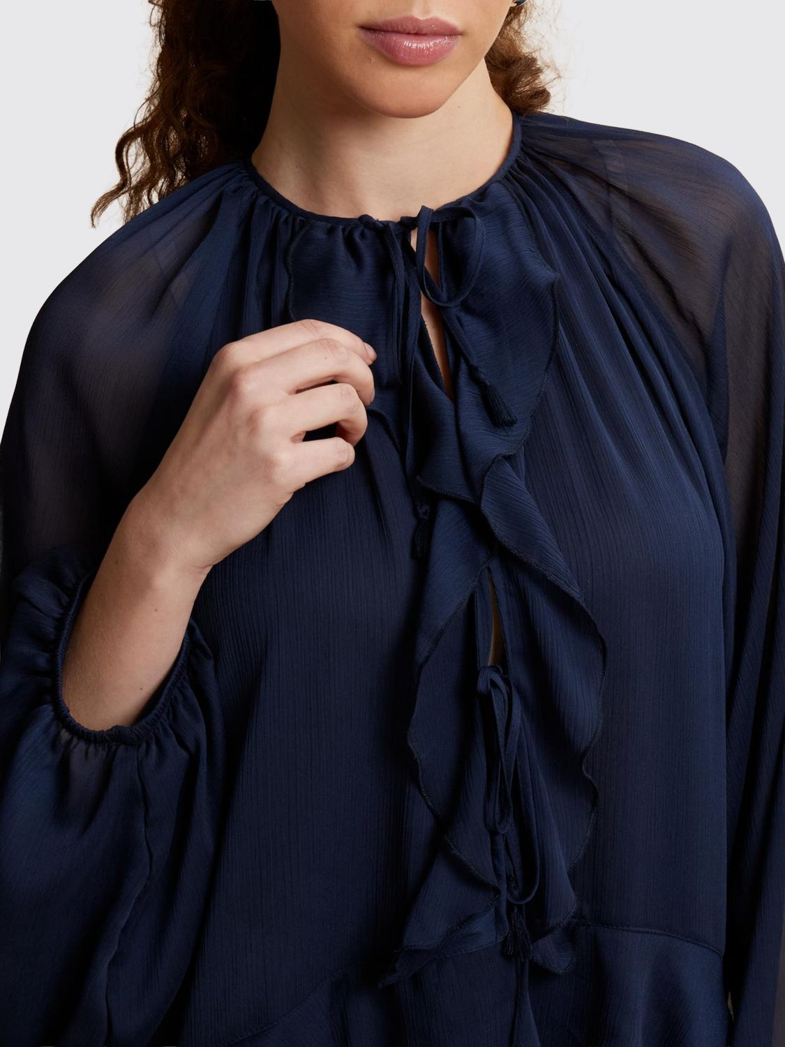 Dress Woman color Navy