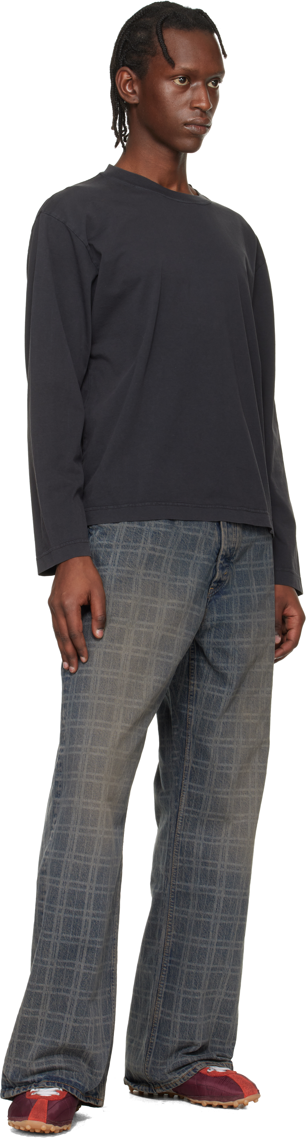 Blue Loose-Fit Jeans