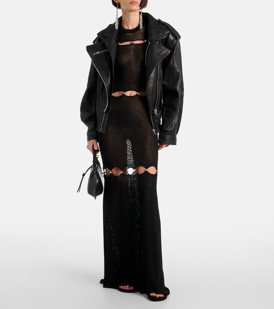 Elmire cutout maxi dress