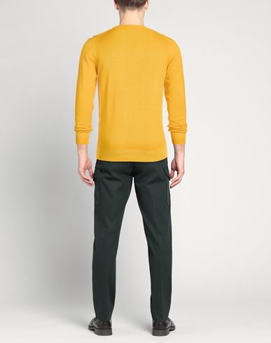 Man Sweater Marigold Size 40 Cashmere