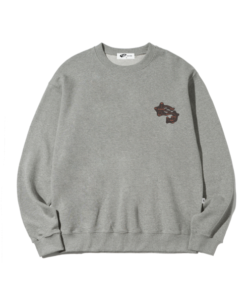 Initial Map Print Sweatshirt