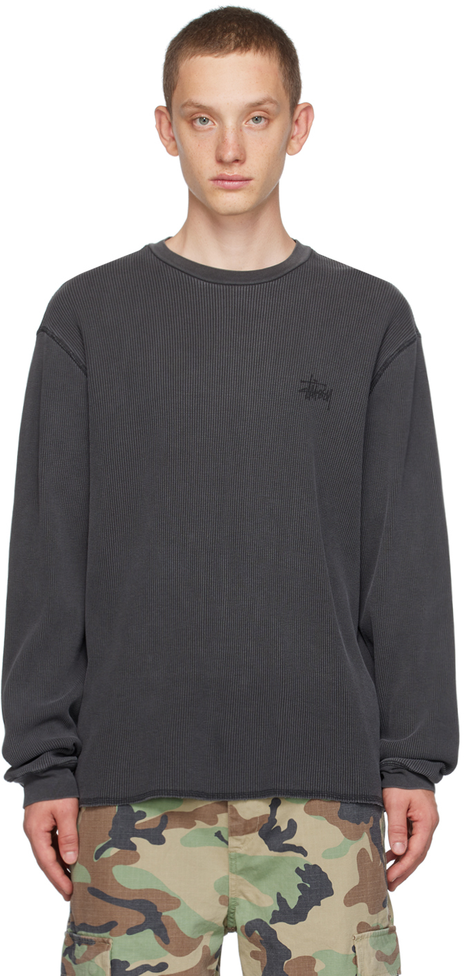 Gray Printed Sweatshirt