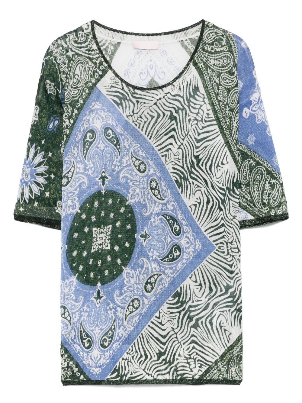 LIU JO printed T-shirt - Pink