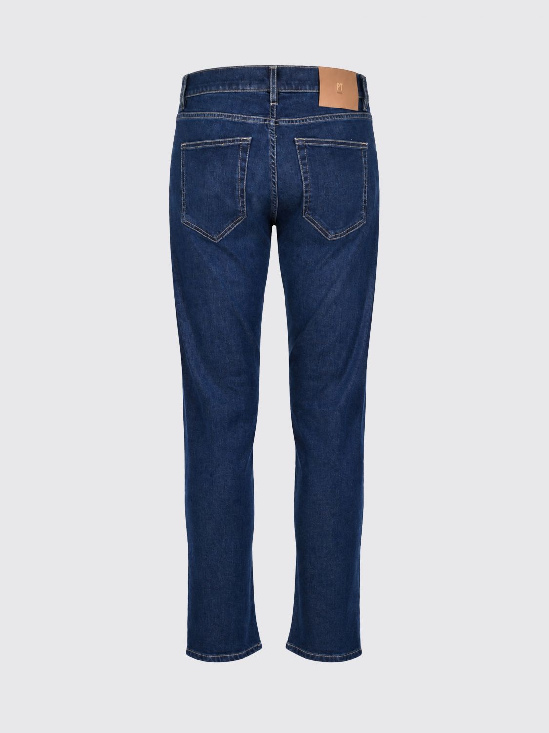 Pants Men color Denim