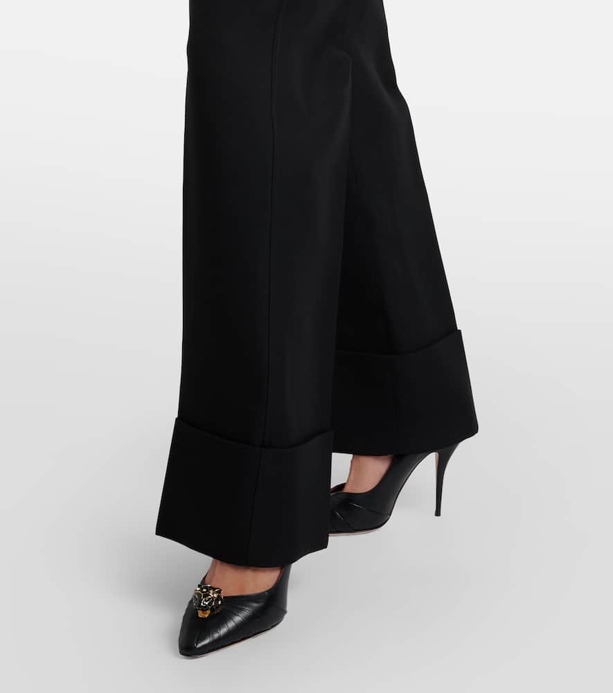 Crepe Couture wide-leg pants