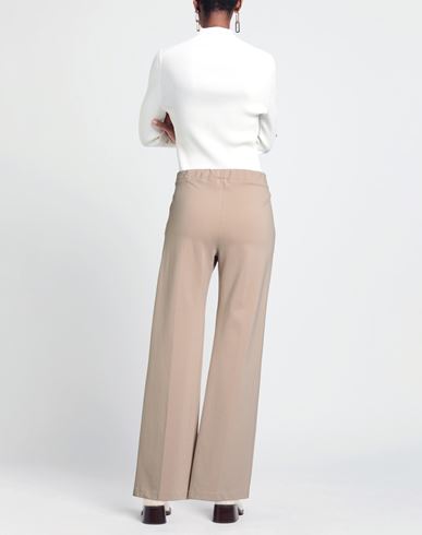 Woman Pants Beige Size 8 Viscose, Polyamide, Elastane