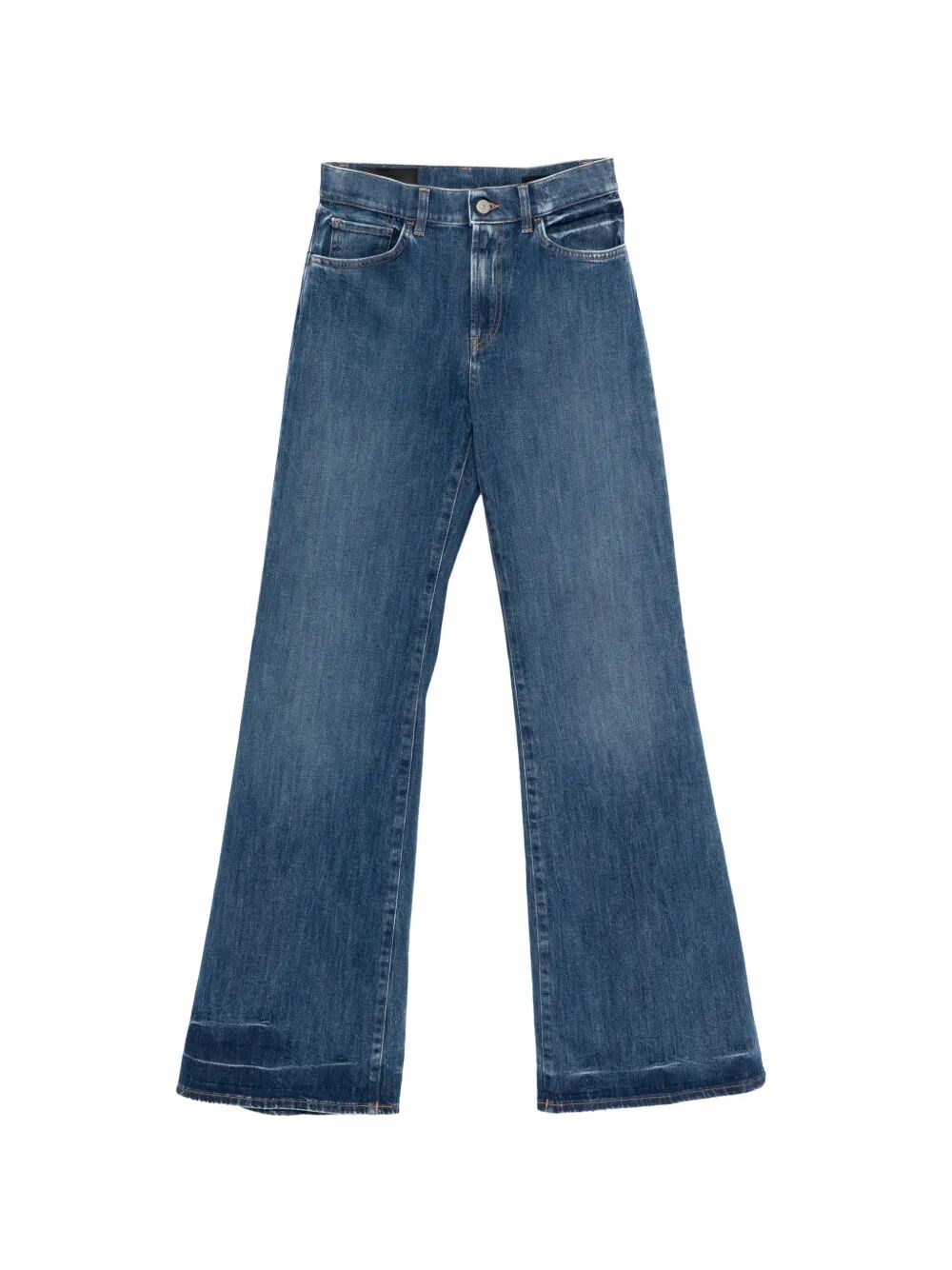 `Amber` Wide Leg 5-Pocket Jeans