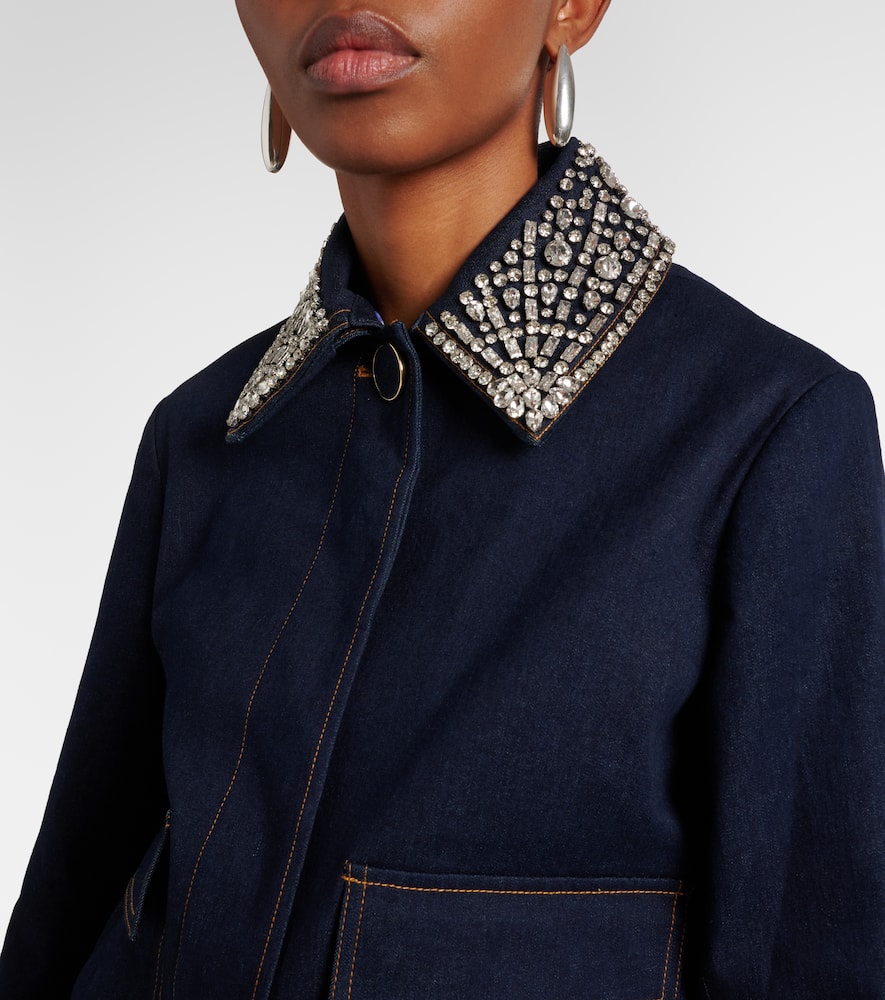 Barrington embellished denim jacket