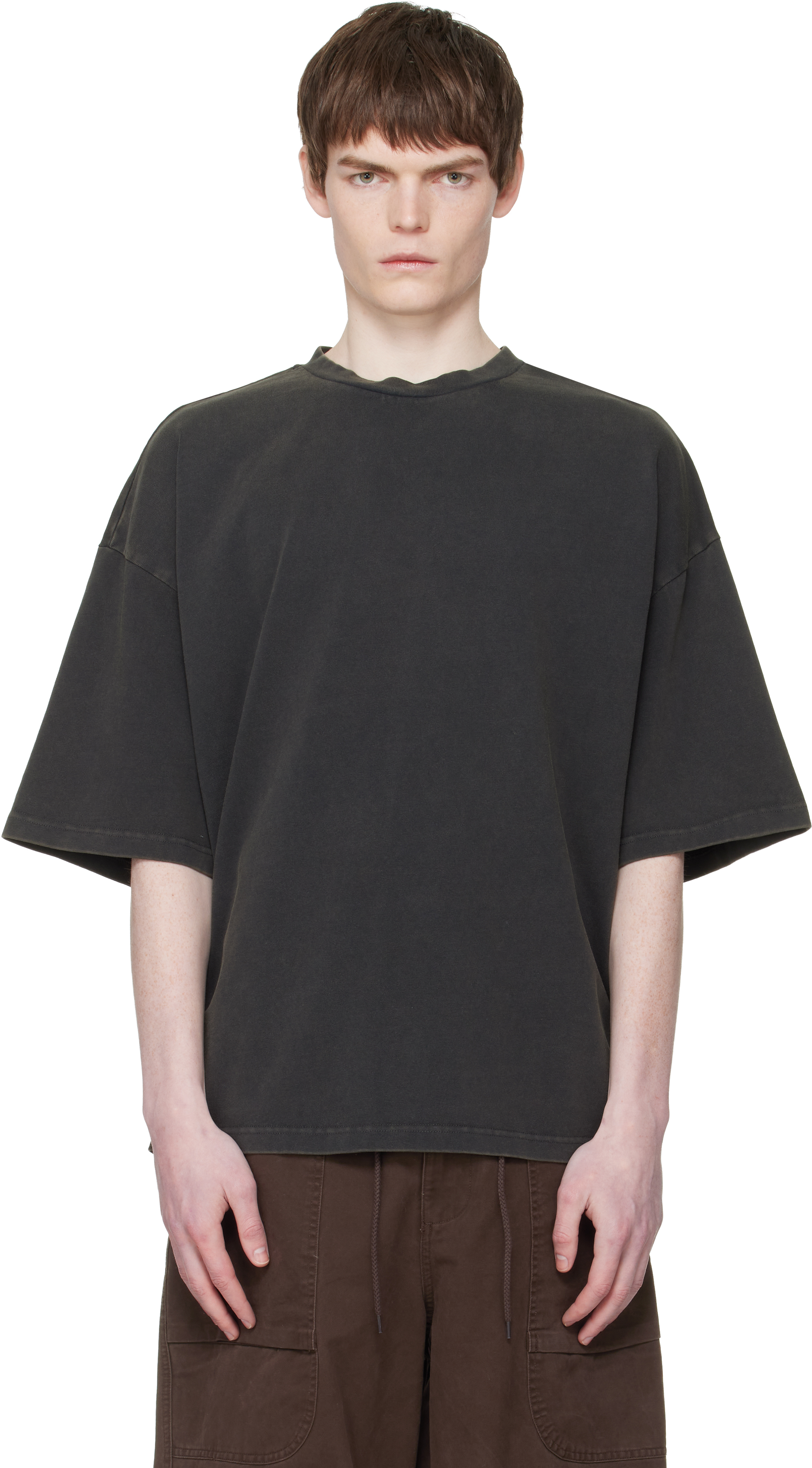 Black Heavy Boxy T-shirt