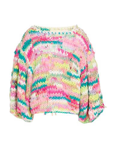 Woman Sweater Pink Size 1 Mohair wool, Alpaca wool, Wool, Acrylic, Metal