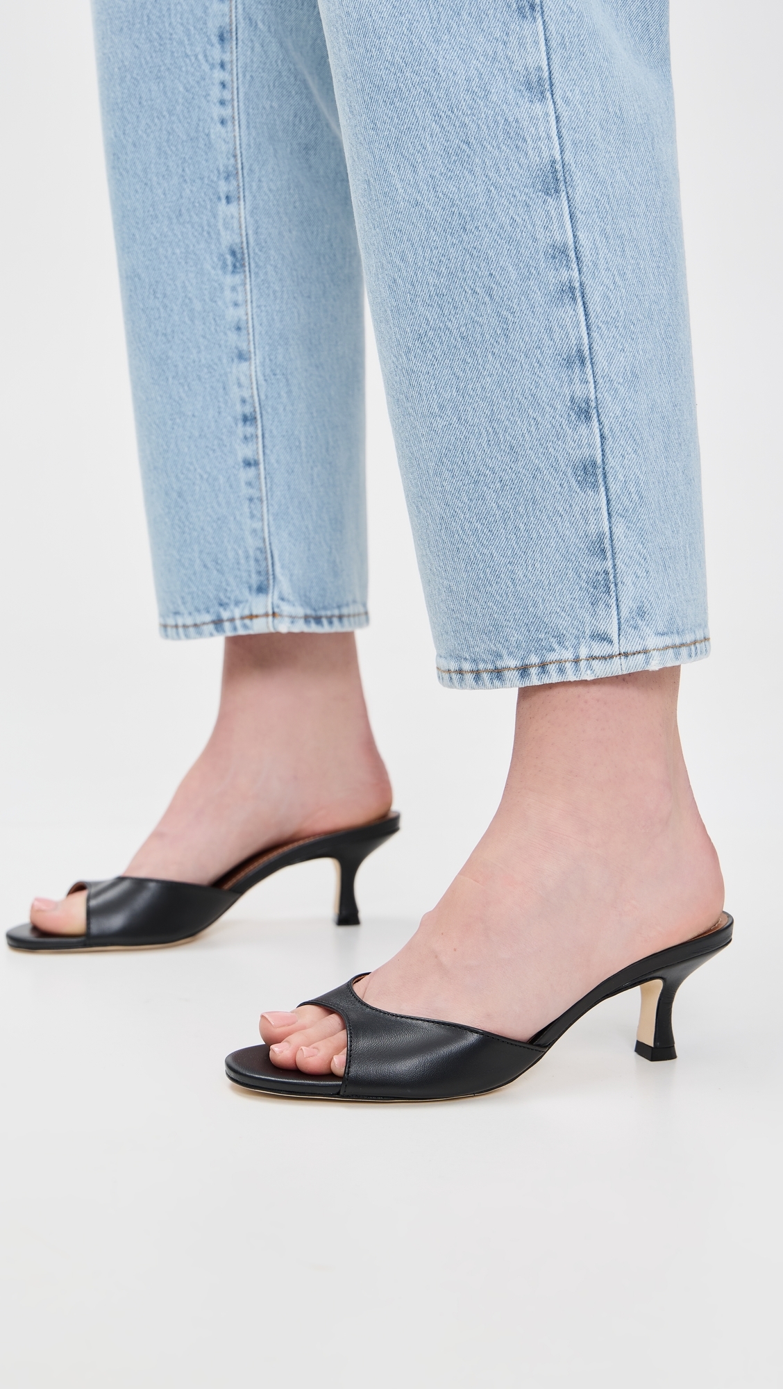 STAUD Brigitte Mules Black