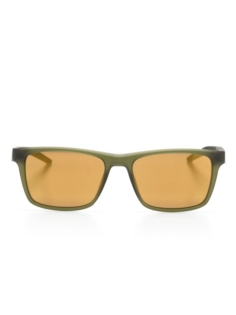 Radeon 1 M rectangle-frame sunglasses - Brown