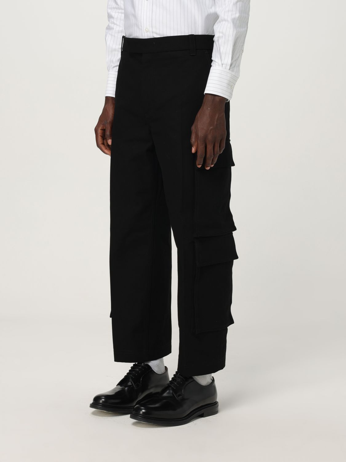 Pants Men color Black