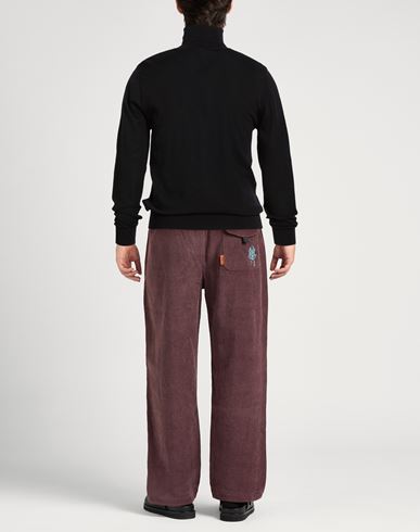Man Turtleneck Black Size XL Merino Wool