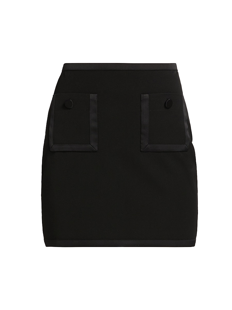 Women's Cassiopeia Pocket-Detail Miniskirt - Black
