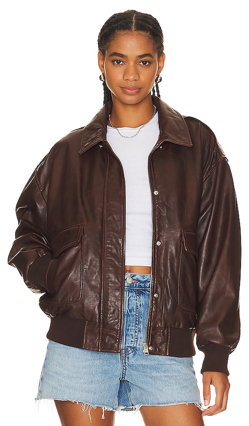 LAMARQUE BLOUSON TATUM en Chocolate.  S. Also en