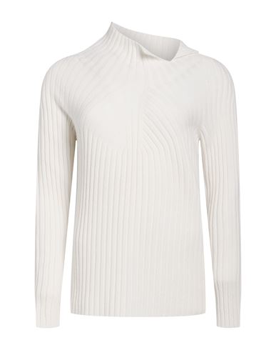 Woman Turtleneck Cream Size L Cashmere