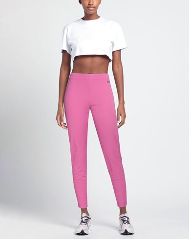 Collection Woman Pants Fuchsia Size 2 Cotton, Polyamide, Elastane