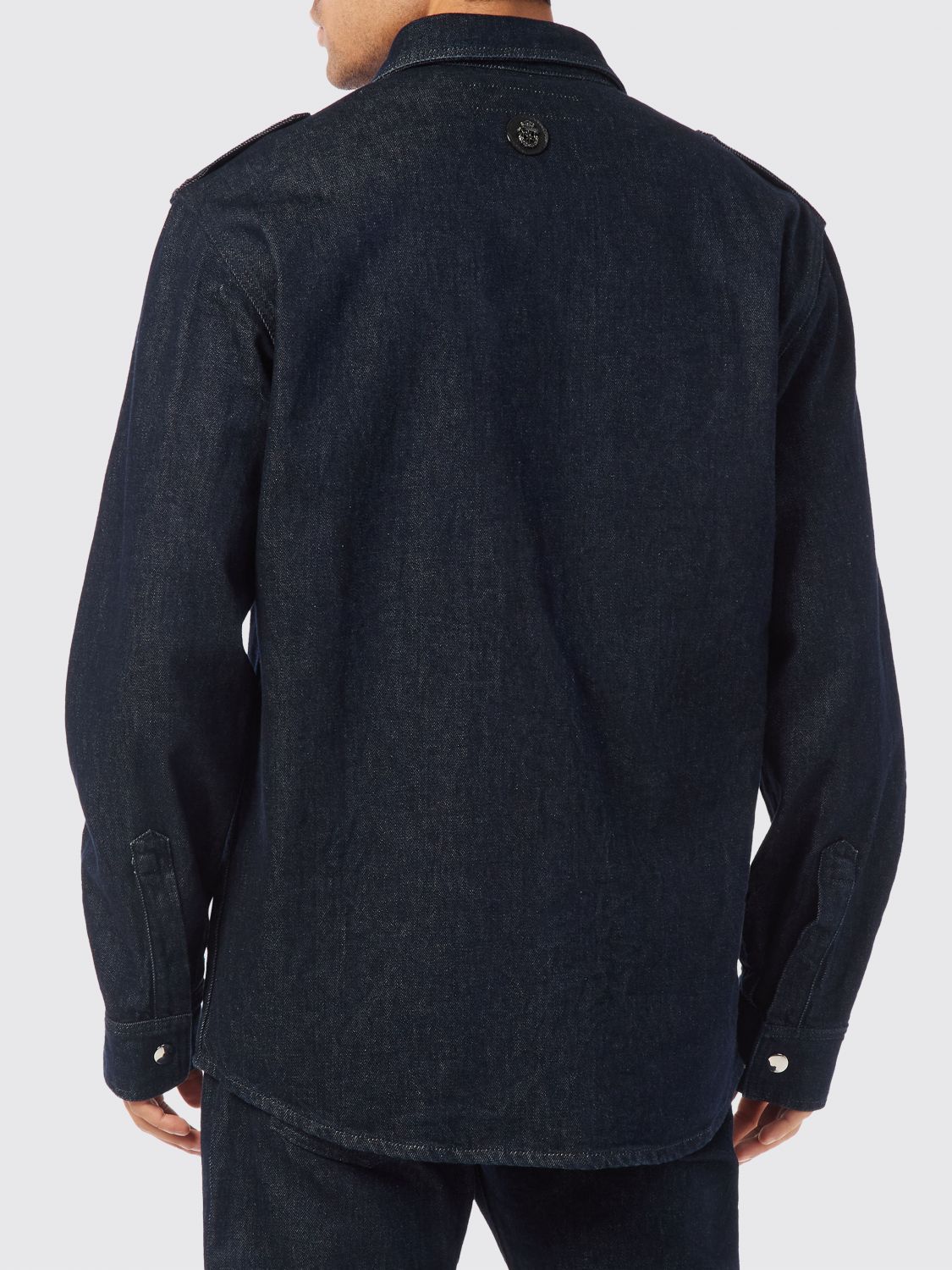 Shirt Men color Denim