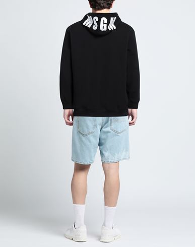 Man Sweatshirt Black Size XS Cotton