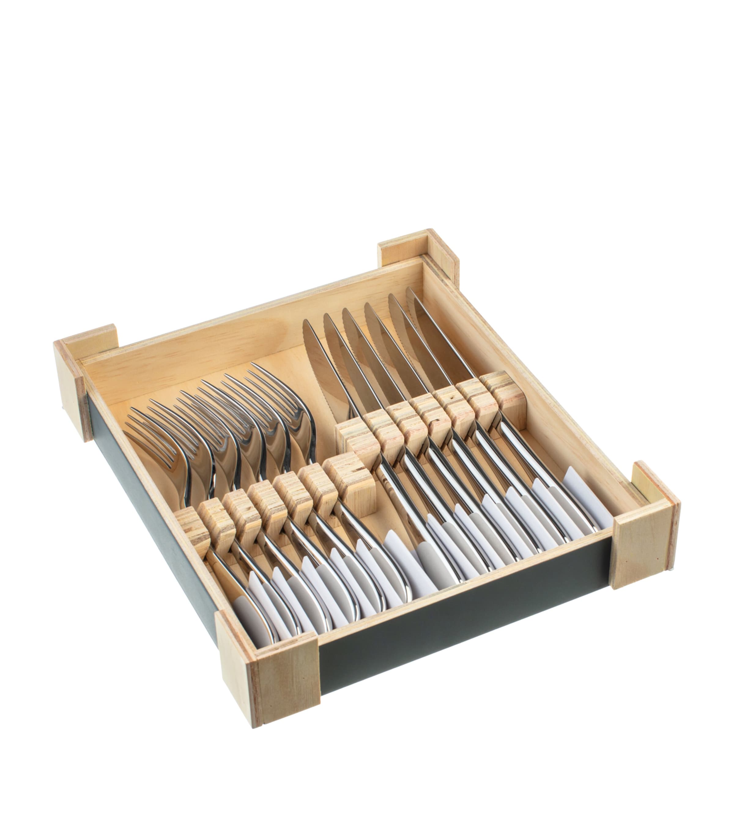 Santol Stainless Steel Steak Knife and Fork Set