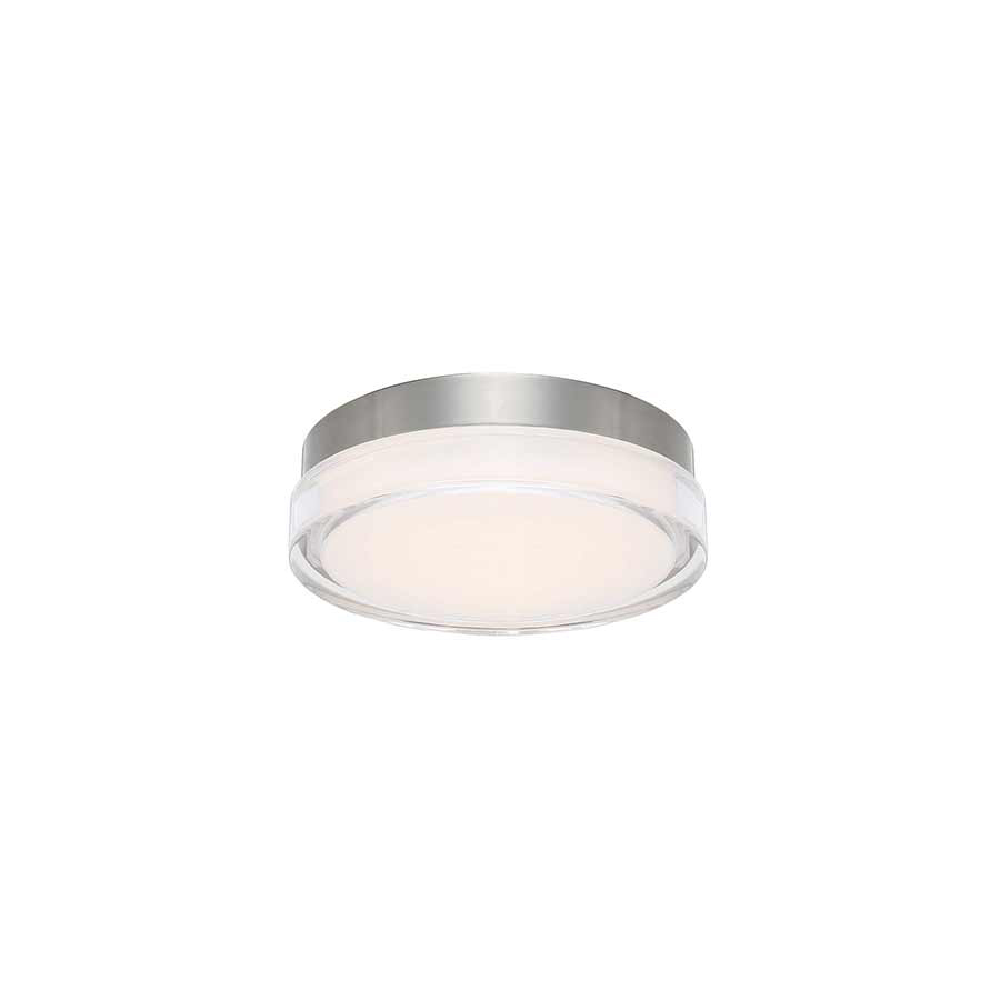 Stainless Steel LED Flush Mount from the Dot Collection