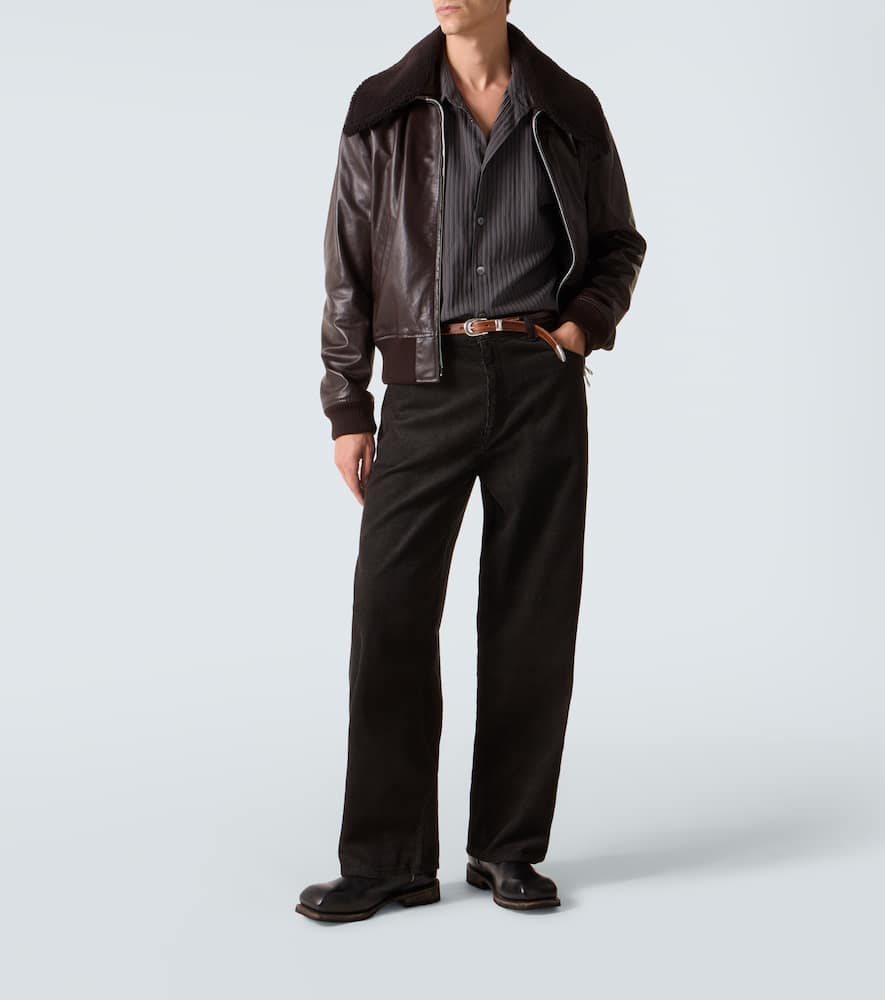 Vast Cut corduroy wide-leg pants
