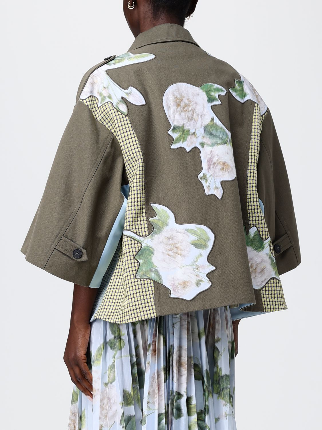 Jacket Woman color Military