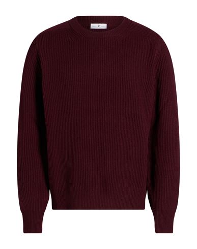 Man Sweater Burgundy Size 40 Virgin Wool, Cashmere