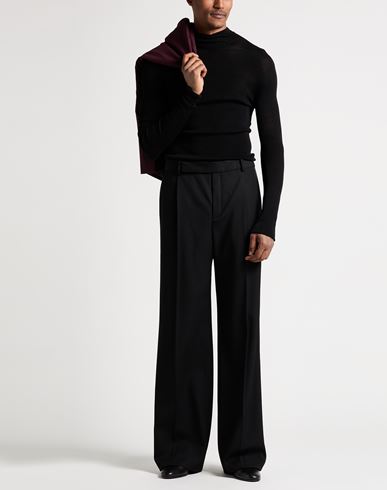 Man Turtleneck Black Size 46 Virgin Wool