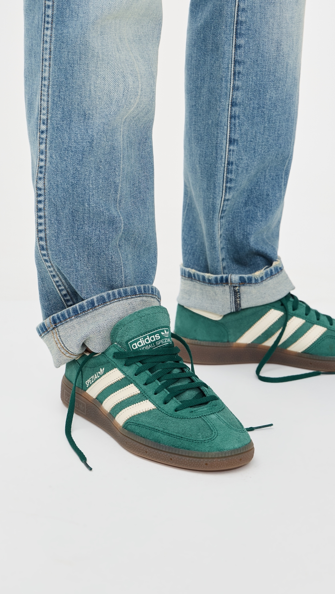 Handball Spezial Sneakers Collegiate Green/Cream Wh/Gum
